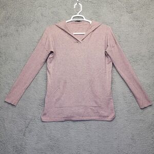 Cyrus Miley Cyrus Hooded‎ Shirt Women's Large Pullover Lightweight Soft Stretchy